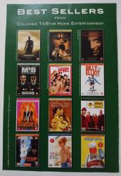 BEST SELLERS : Casıno * Meet Joe black * Spartacus * Taxı drıver * Mıdnıght express * Snatch * Charles angels - ( Çift taraflı ) ~ #.. BROŞÜR..#