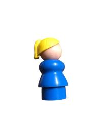 1980'ler FISHER PRICE - Küçük insanlar / Anne figürü
