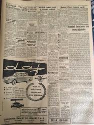 YENİ SABAH GAZETESİ 24 EYLÜL 1960 YIL :23 SAYI :7736---M.Birlik Komitesi üyeleri ek vazifeleri bırakacak ---Alb.Türkeş Müsteşarlığı İncesulu ya Devretti --Krutçef Harp Olmayacak Dedi ---Yeni Kira Kanunu Tasarısı --Menderes in eşi dün ifade verdi ---Cihat İren hakkında dava açıldı --G.Kore bir polis idama mahkum ---Rektör Onar izahat verdi ---Yunan Hükümetiyle azınlıklar mevzuu müzakere ediliyor ---İstanbul Rehberi ---İşçi sendikaları parti tesirinden uzak kalacak --Otomobille adam kaçıran 2 kardeş yakayı ele verdi --Bir kız kurtarmak istediği arkadaşıyla beraber boğuldu ---Powers in uçağı nasıl düşürüldü --Sinema :Hollywood bir rol için Habeş kralına teklif yaptı  --Fenerbahçe K.Gümrük --Gül Çiray ,800 metrede Balkan Şampiyonu ---Beşiktaş ,Rapid maçı için kampa giriyor ---Yunanlılar Basketbol da milli maç teklifi bekliyor --Emniyetin fotoğrafçısı tevkif edildi --İnönü bugün 77 yaşında --Bazı partiler üye kaydetmiş --S.Çotur DDY Genel Müdürü --Bursa nın bir köyünde iki fabrika yandı --
