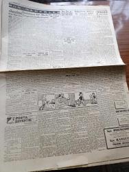 Cumhuriyet Gazetesi - 14 Haziran 1950 - Bulgarların Alçakça Bir Cinayeti Daha - Edirne Muhabirimiz Arif Necchi Hudud Boyunda Pusuya Düşünerek Şehit Ettiler - Başbakan Adnan Menderes'in Demokrat Parti Grubunda Dünkü Demeci - Arapça Ezan Yasağı Kalkacak - Hüseyin Cahit Yalçın'ın Filistin Arabulucu Komisyonundaki Vazifesine Son Verildi - Ne Oldular 4 Röportajı Yapan Faruk Fenik Yazı Dizisi - Avukat Vedad Dicleli İle Yazıhanesinde Mülakat - Türkiye Güzellik Kraliçesi Müsabakası - Peyklerden Türkiye'ye İltica Edenler - Amerika'nın Sesi Radyosunda Konuşanlar Rektör Ömer Celal Sarç Gördüklerini Anlattı - Windsor Dükü'nün Hatıraları Yazı Dizisi - Marshall Planı Ve Batı Avrupa Tediye Birliği - Posta Güvercini Yazan Kerime Nadir Yazı Dizisi - Devlet Operası İstanbul'a Geliyor - Üç Silahşörler Yazan Alexandre Dumas - Dünün Kraliçeleri Yazan İlhan Tarus Yazı Dizisi - Şakrak Sesli Semiha Coşar - Üstad Münir Ahmed - Çapamarka - Puro Traş Sabunu - Pirelli - Kibar Tuvalet Sabunları - Ford Kamyon