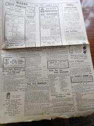 Cumhuriyet Gazetesi - 2 Eylül 1950 - Türk Hava Kurumunun Vaziyeti Yazan Abidin Daver Köşe Yazısı - Kore'de Komünist Taarruzu Önlendi - Celal Bayar Bugün Ankara'ya Dönüyor - Milletlerarası Tenis Turnuvasında Cumhuriyet Kupası - Kore'ye Gidecek Birliğimiz - Zafer Bayramını Tebrik - 1950 Türkiye Güzellik Kraliçesi Güler Arıman Yarın Akşam İtalya'ya Hareket Ediyor - Teknik Üniversite Profesörü Feyyaz Gürsan'ın Öldürülmesi Davası - Yeni Dış Ticaret Rejimi Dün Yürürlüğe Girdi - İspanyol Komünist Partisi Moskova Temsilcisinin İfşaatı Komintern'in İçyüzü Yazan Castro Delgado Yazı Dizisi - Profesör Nimbüs'ün Maceraları Çizgi Roman - Posta Güvercini Yazan Kerime Nadir Yazı Dizisi - Eyüp Türbesi Dün Açıldı - Hep O Masal Yazan Kemal Ragıb Enson Yazı Dizisi - Müzeyyen Senar Işıl ve Abdullah Yüce Cağaloğlu Çiftesaraylar Bahçesinde - Hasan Traş Bıçakları - Hamiyet Yüceses Salacak Plaj Gazinosunda - Radyolin Diş Macunu - Memleketin Büyük Üstadı Münir Nurettin Selçuk Küçük Çiftlik'te - Puro