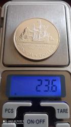 KANADA 1 DOLLAR 1987 (DAVIS BOĞAZI KEŞFİ)