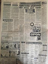 YENİ SABAH GAZETESİ 6 AĞUSTOS 1960 YIL :23 SAYI :7687---A.Artus Din Şurası Kurulacak Dedi --Anayasa tasarısı eylül de bitecek --İETT Baharlı Lambalara 34 Milyon Lira Harcamış ---Bir deli 6 kattan atlamağa kalktı ---5000 subayın emekliye ayrılacağı yalanlandı ---Bir marşandizle yolcu treni çarpıştı :3 ölü var --Bina ve arazi vergileri bir miktar artırılacak --Amerika da 3 gün için vali olan Türk kızı ---48 Bin lira tazminatla :Siyavuşgil ---Radyo Programları ---Boğulma vakaları arttı --Dz.Bankasında memur  maaşları ayarlanacak ---31 .km olaylarının duruşması devam ediyor --Toptancının yeni bir hilesi meydana çıktı ---Sinema :Önümüzdeki sezon bu filmleri görecek miyiz ?--Fenerbahçe K.Gümrük --M.Paşa stadına 26 bin kişilik ilave tribün inşaatı başlıyor ---Binicilerin yeni başarısı Yzb.Nail Gönenli birinci ---Fenerbahçe Ergun a bir ay boykot verdi --Bari ve Gürel bugün finali oynuyorlar ---