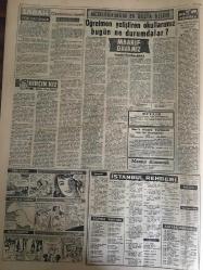 YENİ SABAH GAZETESİ 7 AĞUSTOS1960 YIL :23 SAYI :7688--Binbaşı ,Yarbay ve Albayların yüzde 30 u 2 ayda emekliye sev edildi --7 Radyo istasyonu kuruluyor --Duruşmaların 15 Ağustos günü başlaması ihtimali çok kuvvetli ---Kira ve giyecekte de ucuzluk isteniyor ---Bölükbaşı Ankara ya dönüyor ---Türkiye ,turistik 10 bölgeye ayrıldı --Çapkın hırsız soyduğu üç evi polise gösterdi --İki trafik kazasında 6 kişi öldü ----Geçmişten ibret :Siyavuşgil --İstanbul Rehberi ---Uluer Seka İşletmesinde Dün Tetkiklerde Bulundu --Hırsızlık yapan deli vurularak yakalandı ---Fransız kadınları aşka dair düşüncelerini söylediler ---Beşiktaş Göztepe ile 2-2 berabere kaldı --K.Gümrük ,Fenerbahçe yi tek golle mağlup etti :1-0---Rotterdam dün de C.Sümer ikinci oldu --Tenis de N.Barı Şampiyon --Gül Kupasında ilk gün dereceler düşük ---MB Komitesinin adını kullanan bir sahte teğmen yakalandı --