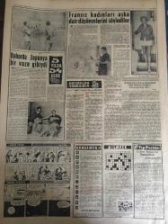 YENİ SABAH GAZETESİ 7 AĞUSTOS1960 YIL :23 SAYI :7688--Binbaşı ,Yarbay ve Albayların yüzde 30 u 2 ayda emekliye sev edildi --7 Radyo istasyonu kuruluyor --Duruşmaların 15 Ağustos günü başlaması ihtimali çok kuvvetli ---Kira ve giyecekte de ucuzluk isteniyor ---Bölükbaşı Ankara ya dönüyor ---Türkiye ,turistik 10 bölgeye ayrıldı --Çapkın hırsız soyduğu üç evi polise gösterdi --İki trafik kazasında 6 kişi öldü ----Geçmişten ibret :Siyavuşgil --İstanbul Rehberi ---Uluer Seka İşletmesinde Dün Tetkiklerde Bulundu --Hırsızlık yapan deli vurularak yakalandı ---Fransız kadınları aşka dair düşüncelerini söylediler ---Beşiktaş Göztepe ile 2-2 berabere kaldı --K.Gümrük ,Fenerbahçe yi tek golle mağlup etti :1-0---Rotterdam dün de C.Sümer ikinci oldu --Tenis de N.Barı Şampiyon --Gül Kupasında ilk gün dereceler düşük ---MB Komitesinin adını kullanan bir sahte teğmen yakalandı --