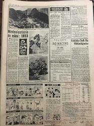 YENİ SABAH GAZETESİ 9 AĞUSTOS 1960 YIL :23 SAYI :7690--Gürsel seçim için ilk hedef 27 Mayıs dedi --Kore birliğimizin birinci kafilesi dün yurda döndü --Türkeş Anayasa halkın oyununa sunulacak diyor --Yüksek Adalet Divanı Başsavcı Belli Oldu ---Emin Kalafat ın oğlu ve arkadaşı tevkif edildi --Sabık Milletvekilleri bankalardan  aldıkları borçları ödemediler --Öz Türkçe Yemekleri :Siyavuşgil --İyi muhit -iyi kitap -iyi mektep ve zaman --İstanbul Rehberi ---Türk -Yunan askeri müzakereleri dün Ankara da başladı --Sahte sıfat kullananlar şiddetle cezalandırılacak ---Medeniyetlerin en eskisi :İNKA ---Vilayet ,hafta arası maçlarını yasak etti ---Rapid i tetkik için Sandro Viyana ya gönderiliyor ---Fenerbahçe şirket oluyor ---Olimpiyatlarda yeni rekor :100 metre 59 millet giriyor --Komisyon basın mensupları ile görüştü --Melih Esenbel ile H.Görk merkeze alındı --Assubayların emekliliğine dair açıklamaları ---