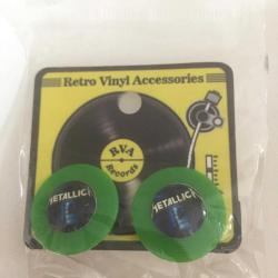 Metallica - Plak formunda Küpe