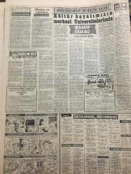 YENİ SABAH GAZETESİ 12 AĞUSTOS 1960 YIL :23 SAYI :7693---Gürsel ,Eskişehirlilere birbirinize sarılın dedi --İlmi heyet Orman Bakanlığı kurulması teklifini dün kabul etti --Bir Milli Planlama Dairesi Kurulacak --Zirai Gelir Vergisi tasarısı tetkik ediliyor ---15 Kız talebe sual çalmaktan suçlu --Talebe polislerin fakülte ile alakalı kalmayacak ---Sakıt iktidardan para alan bazı gazeteciler ---Olaylar ve yankıları :Siyavuşgil ---Kültür hayatımızın merkezi :Üniversitelerimiz --İstanbul Rehberi ---Sahte Çapkın Hırsızın 15 Yıl Hapsi İstendi --Altı sabık mebus için ayrıca tahkikat açıldı --Kavun karpuz satışları ile ilgili açıklama ---Brezilya da trafik polisine ihtiyaç yok ---Amatör Milli Takı dün Fenerbahçe ye 3-1 yenildi --300 Kişilik Rus Kafilesi---Necmi nin Ankara da oynaması şüpheli --Takım kaptanları da valiye başvuracaklar ---