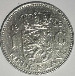 HOLLANDA 1968  1 GULDEN