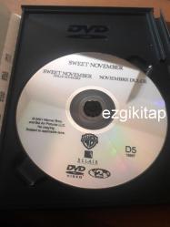 sweet november  dvd (PC'de denenmiştir/izlenmiştir)  keanu reeves  charlize theron