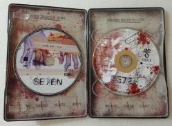 YEDİ / Seven - Brad Pitt & Morgan Freeman ~ [ KOLEKSİYONER STEELBOOK EDİSYON • 2 DİSC ]