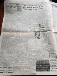 Cumhuriyet Gazetesi - 11 Ocak 1951 - Acı Realite Yazan Nadir Nadi Köşe Yazısı - Cumhurbaşkanı Celal Bayar Dün Akşamki Trenle Ankara'ya Gitti - Kore'de Kızıllar Yeni Taarruza Hazırlanıyor - Ömer İnönü Davasında Yeni Bir Safha Açıldı - Norra Müteahhite Stalin'e Casusluk Ettim - Kore'den İkinci Yaralı Kafilesi Dün Geldi -  Eski Vali Ve Belediye Reisi Lütfi Kırdar İle Bir Mülakat - Artist Gene Tierney Gözlerini Köşelere Bağışladı - Bahar Yazdan Sonra Geldi Nakleden Vahdet Gültekin - Dünya Petrol Kaynakları Ve Sovyet Rusya - İstanbul Elektrik Tramvay İdaresi Yazanlar Burhan Felek - 1950 Dünya Yüzme Rekorları - Sarajevo Üniversite Karmasını 4 2 Yendi - Aşk Ve Dehşet Yazan Julien Green Yazı Dizisi - Kore'den Türkiye'dekilere Mektuplar - Türkiye'den Koredekilere Mektuplar - Hamiyet Yüceses Beni Alman Siemens Radyoları İle Dinleyin Dedi - Çapamarka - Puro Tuvalet Sabunu - Allcock's Yakısı