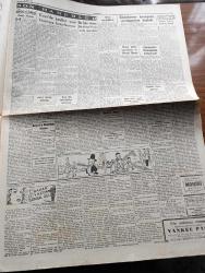 Cumhuriyet Gazetesi - 11 Ocak 1951 - Acı Realite Yazan Nadir Nadi Köşe Yazısı - Cumhurbaşkanı Celal Bayar Dün Akşamki Trenle Ankara'ya Gitti - Kore'de Kızıllar Yeni Taarruza Hazırlanıyor - Ömer İnönü Davasında Yeni Bir Safha Açıldı - Norra Müteahhite Stalin'e Casusluk Ettim - Kore'den İkinci Yaralı Kafilesi Dün Geldi -  Eski Vali Ve Belediye Reisi Lütfi Kırdar İle Bir Mülakat - Artist Gene Tierney Gözlerini Köşelere Bağışladı - Bahar Yazdan Sonra Geldi Nakleden Vahdet Gültekin - Dünya Petrol Kaynakları Ve Sovyet Rusya - İstanbul Elektrik Tramvay İdaresi Yazanlar Burhan Felek - 1950 Dünya Yüzme Rekorları - Sarajevo Üniversite Karmasını 4 2 Yendi - Aşk Ve Dehşet Yazan Julien Green Yazı Dizisi - Kore'den Türkiye'dekilere Mektuplar - Türkiye'den Koredekilere Mektuplar - Hamiyet Yüceses Beni Alman Siemens Radyoları İle Dinleyin Dedi - Çapamarka - Puro Tuvalet Sabunu - Allcock's Yakısı