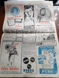 Cumhuriyet Gazetesi - 11 Ocak 1951 - Acı Realite Yazan Nadir Nadi Köşe Yazısı - Cumhurbaşkanı Celal Bayar Dün Akşamki Trenle Ankara'ya Gitti - Kore'de Kızıllar Yeni Taarruza Hazırlanıyor - Ömer İnönü Davasında Yeni Bir Safha Açıldı - Norra Müteahhite Stalin'e Casusluk Ettim - Kore'den İkinci Yaralı Kafilesi Dün Geldi -  Eski Vali Ve Belediye Reisi Lütfi Kırdar İle Bir Mülakat - Artist Gene Tierney Gözlerini Köşelere Bağışladı - Bahar Yazdan Sonra Geldi Nakleden Vahdet Gültekin - Dünya Petrol Kaynakları Ve Sovyet Rusya - İstanbul Elektrik Tramvay İdaresi Yazanlar Burhan Felek - 1950 Dünya Yüzme Rekorları - Sarajevo Üniversite Karmasını 4 2 Yendi - Aşk Ve Dehşet Yazan Julien Green Yazı Dizisi - Kore'den Türkiye'dekilere Mektuplar - Türkiye'den Koredekilere Mektuplar - Hamiyet Yüceses Beni Alman Siemens Radyoları İle Dinleyin Dedi - Çapamarka - Puro Tuvalet Sabunu - Allcock's Yakısı