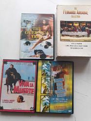 THE FERNANDO ARRABAL COLLECTION 3 DİSC SET DVD 2.EL ORJİNAL FİLM DVD ( İSİMSİZ DEMİR RAF