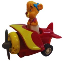 Vintage 1989 - Disney Berenstain Ayıları Molly Uçak  McDonalds Figür Oyuncak