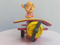Vintage 1989 - Disney Berenstain Ayıları Molly Uçak  McDonalds Figür Oyuncak