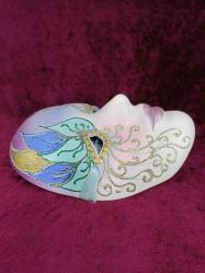 VINTAGE ELİŞİ TANYA NEW ORLEANS SANATÇI İMZALI SERAMİK MASK