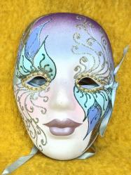 VINTAGE ELİŞİ TANYA NEW ORLEANS SANATÇI İMZALI SERAMİK MASK