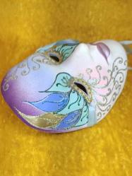 VINTAGE ELİŞİ TANYA NEW ORLEANS SANATÇI İMZALI SERAMİK MASK