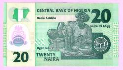 Nigeria, 20 naira, 2024, P-New, POLYMER, UNC ÇİL