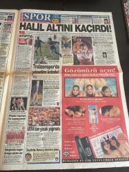 SABAH SPOR GAZETESİ -13 KASIM 1993-Galatasaray-Beşiktaş-yavuz cimbom iyi-Bora Öztürk-Coşkun Özarı-Kaan-sergen-Adana at yarışı-günün programı-tahminler-Samsun Sarıyer’e hazır-Real Madrid iki Bulgarın peşinde-Eyüp karadayı-Vedat açıkalın-Almanya’da zorlu gün-cevat kol-UEFA’dan yasak yağmuru- Fenerbahçe-Murat deveci-Mehmet demircan-Saim Ertürk-Kocaeli’de prim 15 milyon TL-Galatasaray Avrupa basınnı sarsıyor-rothlisberger cantonayı affetmiyor-Cemil Ertuğrul