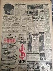 YENİ SABAH GAZETESİ 24 OCAK 1961 YIL :23 SAYI :7855--Er maaşı 5 lira oldu --Temsilcilere iltimas için başvurulmaması istendi ---Martta memurlara yüzde 20 emeklilere yüzde 10 zam var --İki parti birleşmek için bu hafta karar veriyor --Ah uyandım diyen hırsız polisi aldatarak kaçtı --2 Kız daha kayboldu --Sabık Kraliçe Süreyya Otomobil Fabrikatörü --İki otelcilik okulu açılıyor ---Saraçhane başı Tiyatrosu : Siyavuşgil --Radyo Programları ---Erzurum da dün soğuktan tren rayları çatladı --Augusburg canavarı ölümden kurtuldu ---Kömürden altı kişi zehirlendi ---Dinamo Fenerbahçe rövanş maçı --Fenerbahçe de şubat ayına kadar mütareke ---Beşiktaş Galatasaray bu hafta Ankara da ---Yeni Atletizm Federasyonu bugün resmen açıklanacak --Galatasaray ın rakibi HAPOEL geldi --Milli ligin İzmir kulüpleri federasyonundan müşteki ---Yassıada dün Demokrat İzmir davasına bakıldı --