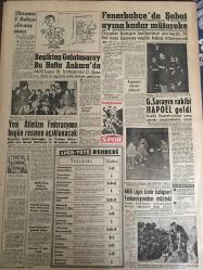 YENİ SABAH GAZETESİ 24 OCAK 1961 YIL :23 SAYI :7855--Er maaşı 5 lira oldu --Temsilcilere iltimas için başvurulmaması istendi ---Martta memurlara yüzde 20 emeklilere yüzde 10 zam var --İki parti birleşmek için bu hafta karar veriyor --Ah uyandım diyen hırsız polisi aldatarak kaçtı --2 Kız daha kayboldu --Sabık Kraliçe Süreyya Otomobil Fabrikatörü --İki otelcilik okulu açılıyor ---Saraçhane başı Tiyatrosu : Siyavuşgil --Radyo Programları ---Erzurum da dün soğuktan tren rayları çatladı --Augusburg canavarı ölümden kurtuldu ---Kömürden altı kişi zehirlendi ---Dinamo Fenerbahçe rövanş maçı --Fenerbahçe de şubat ayına kadar mütareke ---Beşiktaş Galatasaray bu hafta Ankara da ---Yeni Atletizm Federasyonu bugün resmen açıklanacak --Galatasaray ın rakibi HAPOEL geldi --Milli ligin İzmir kulüpleri federasyonundan müşteki ---Yassıada dün Demokrat İzmir davasına bakıldı --