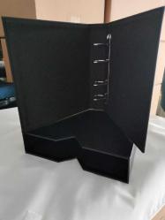 Normatif Klasör, Kılıflı Orta format, 4 halkalı klasör