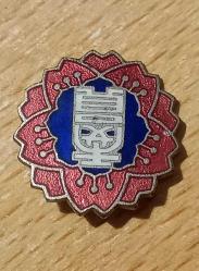 MİNELİ OLAĞANÜSTÜ BİR JAPON ROZETİ...