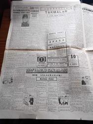 Cumhuriyet Gazetesi - 28 Ocak 1951 - Tek Yol Yazan Nadir Nadi Köşe Yazısı - Almanya Bizden 35 Bin Ton Tütün Alacak - Kore'de Tugayımızın Kazandığı Yeni Zafer - Amerika Nevada Eyaletinde Yeni Bir Atom İnfilakı Olmuş -  Meryem Ana'nın Mezarı Ve Vatikan - Sabiha Gökçen Kore'ye Gidecek - Kore'deki Kahraman Birliğimizi Yollanan Bayraklar - Vali Ve Belediye Başkanı Fahrettin Kerim Gökay'ın Şehir İşleri İçin Ankara'daki Temasları - Haftanın Şakaları Yazan Burhan Felek - Takmalar Yazan Falih Rıfkı Atay - Bahar Yazdan Sonra Geldi - Cemal Reşid Rey'in Avrupa'da Verdiği Konserler - Beşiktaş Vefa İle Berabere Kaldı - Sahanın Tenkidleri Yazan Eşref Şefik - Kadın Gazeteci Lil'in Maceraları Çizgi Roman - Hamiyet Yüceses Ve İsmail Dümbüllü Bugün Halkevi Salonunda - Kore'den Resimler - Nevrozin - Radyolin - Çapamarka - Philips Radyo - Gripin - Pa Ro Çocuk Maması - Tural Öksürüğü Bronşiti Göğüs Nezlesini Keser - Taksim Kristal salonu