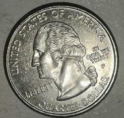 AMERİKA  2001 P  25 CENT ÇEYREK DOLAR HATIRA RHODE ISLAND