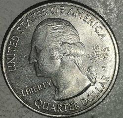 AMERİKA  2015 P    25 CENT ÇEYREK DOLAR  BLUE RIDGE PARKWAY