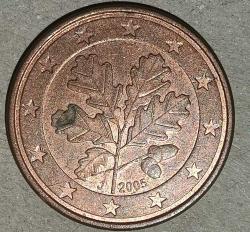 ALMANYA  2005 J    5  EUROCENT