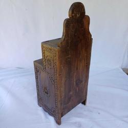 Ahşap Oyma 3 Katlı Kutu