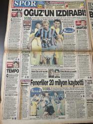 SABAH SPOR GAZETESİ -18 EKİM 1993-fener hız kesti-Trabzonspor-hüsnü Çil-İskender günen-Novak Bursa’da forma giyecek-Doğan kılıç-Trabzonspor-dikte sekizinci hafta-fenerli bülent ödül aldı-o gün altıparmak-Miço ile Hamdi fena kapıştılar-fenerliler 20 milyon kaybetti-Murat deveci-Bahri Atalay-Samsunspor Gençlerbirliği maçı-Karabükspor Gaziantepspor maçı- pota‘da Fenerbahçe’yle Ülker oynuyor-Efes pilsen Ortaköy maçı-Bursaspor-futbol antrenörleri semineri başladı-Düzce İnegöl-Tekirdağ Tire Silivri Küçükçekmece-Edirne Kasımpaşa-at yarışı sonuçları-Türkiye ikinci ligleri puan cetveli-Türkiye üçüncü ligleri puan cetveli-Gaziosmanpaşa-Galatasaray- saim Ertürk-Kocaeli-Süleyman Rodop-Ajax-Beşiktaş-Ankaragücü-