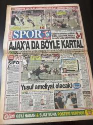 SABAH SPOR GAZETESİ -18 EKİM 1993-fener hız kesti-Trabzonspor-hüsnü Çil-İskender günen-Novak Bursa’da forma giyecek-Doğan kılıç-Trabzonspor-dikte sekizinci hafta-fenerli bülent ödül aldı-o gün altıparmak-Miço ile Hamdi fena kapıştılar-fenerliler 20 milyon kaybetti-Murat deveci-Bahri Atalay-Samsunspor Gençlerbirliği maçı-Karabükspor Gaziantepspor maçı- pota‘da Fenerbahçe’yle Ülker oynuyor-Efes pilsen Ortaköy maçı-Bursaspor-futbol antrenörleri semineri başladı-Düzce İnegöl-Tekirdağ Tire Silivri Küçükçekmece-Edirne Kasımpaşa-at yarışı sonuçları-Türkiye ikinci ligleri puan cetveli-Türkiye üçüncü ligleri puan cetveli-Gaziosmanpaşa-Galatasaray- saim Ertürk-Kocaeli-Süleyman Rodop-Ajax-Beşiktaş-Ankaragücü-