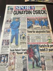 SABAH SPOR GAZETESİ -7 ARALIK 1993- cimbom devleşiyor-Şampiyonlar Ligi finalini hedefleyen Galatasaray-Süleyman Rodop-Moskova-Barcelona Monako-Balkanlar ve milletvekilleri Moskova’ya hücum ediyor-üçüncü ligde haftanın görünüşü-ikinci ligde haftanın görünüşü-Spor Toto ve loto-Türkiye ikinci lig leri puan cetvelleri-Türkiye üçüncü ligleri puan cetvelleri-zeytinburnu’nda yüzler gülmüyor-Sarıyer’de Karabük galibiyeti- Samsunspor-Türkiye birinci ligde 13. hafta böyle geçti-Bursa’da prim doping-Kocaeli’nde kurtara sorgulama-Serdar Çakmak-Trabzonspor-Cevat kol-fenerde sıkıyönetim-aygün Özipek-Beşiktaş maçına kadar futbolculara rahat yok-Murat deveci-Sazak rıdvannı Turan’a havale etti-Recep Şeker-Kartal’ın ilk yarı hedefi 31 puan-Beşiktaş