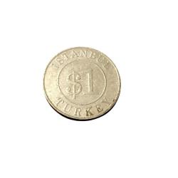 Çırağan Palace Casino 1 $ - Eski Jeton / Haliyle