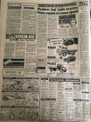 YENİ SABAH GAZETESİ 5 KASIM 1960 YIL :23 SAYI :7778---Polatkanın milyonluk kredi yolsuzları --Beşinci ithal kotalarının yekünu 44 milyon dolar ---S.S Onar ve Narter  yine rektör oldu --Zirai vergi ,bina vergisi kira kanunu --Ankara da tekrar Yetkin rektör oldu ---D.D Yolları işçileri mesken sahibi olacak--İçişleri Bakanı Bazı Heyetleri Feshedebilecek ---Uzağı görmek :Siyavuşgil --İstanbul Rehberi ---Polis iki büyük kaçakçılık şebekesini meydana çıkardı --Bir koyun için kardeşini öldürdü ---İran tahtının veliaht derhal vazifeye başladı ---Haftanın maçı :Galatasaray Beykoz la karşılaşıyor ---B Takımın antrenman maçları iptal edildi --Bulgarlar çalışmaya henüz başlamadılar --Galatasaray Fenerbahçe ---Güreş Antrenörleri Taşraya Gönderiliyor ---5 Eşkıya silah tehdidiyle dört kamyon soydu ---Maarif de tayinler---Türkeş iktisadi politikada devletçiyiz dedi --İrfan Türksever :Yassıada Duruşmaları ----