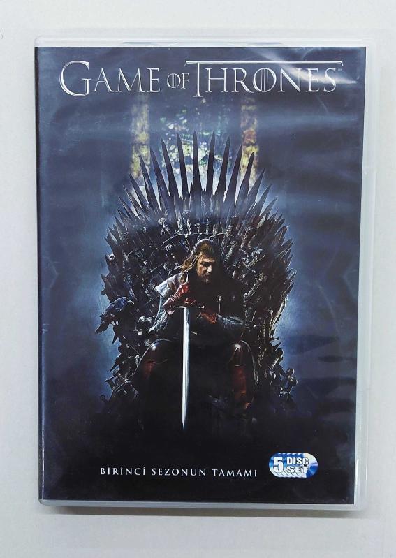 Game of Thrones 1.Sezon - 5 Disk DVD Dizi Box Set - Efemera
