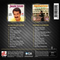 İbrahim Tatlıses 2 CD Allah Allah - Hülya / Fosforlu Cevriyem  SIFIR JELATİNLİ AMBALAJINDADIR