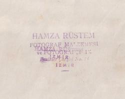 1925-1930 Erken Cumhuriyet Dönemi İzmir Valisi Mehmet Kazım Dirik Paşa Siyasetçi ve Kurmaylarıyla Cumhuriyet Bayramı Kutlamasında Büyük Boy Mükemmel Kondüsyonda Hamza Rüstem Fotoğraf