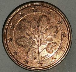 ALMANYA 2005 F    5 EUROCENT