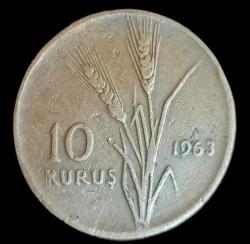 1963 10 kuruş