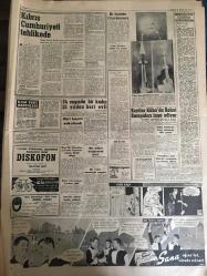 YENİ SABAH GAZETESİ 27 ARALIK 1961 YIL :24 SAYI :8187---Su kabine istifa edebilir dedi --1965 senesinden sonra sıtmanın kökü kazınacak --Belediye ekmeği beş kuruş indirdi --Ayla dünde boş yere beklendi --Doğuda açlıktan hayvanlar ölüyor --Miting yeri için anlaşma olmadı ---B.Apaydın Mülkiyede  yuhalandı --Mebuslara benden söylenmesi :Siyavuşgil --Radyo Programları ---Bir veznedar 12 bin lira yemiş ---34 yaşında bir kadın 25 yıldan beri evli --Kızıllar Küba da Roket Rampaları İnşa Ediyor ---Doğumun kontroluyla ilgili tasarı hazırlandı --Güreşçiler bugün Tahran a gidiyor --Dün Fenerbahçe çamurda Galatasaray salonda çalıştı --Türkiye hala 1940 futbolu oynuyor --İzmirlilere ihtar edildi --Junior lar şampiyonasına Rusya ilk defa katılıyor --Bıçak tehdidiyle haraç almaya  kalktılar --Hususi bir uçak düştü 4 kişi öldü --Kulağa hoş gelen sesler --AP ve CHP Meclis Grupları zam için dün de bir karara varamadılar --CHP Meclisi Tebliğ Neşretti---