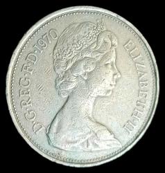 İngiltere 1970 10 Pence