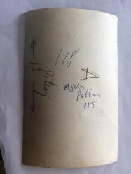 AJDA PEKKAN'IN ORİJİNAL FOTOĞRAFI - 18 x 12 cm EBADINDA - AJDA PEKKAN YANINDAKİ BEYEFENDİYLE BİR RESTORANDA OTURMAK ÜZEREYKEN ÇEKİLMİŞ BİR KARE