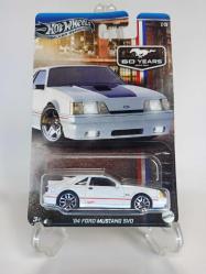 Hot Wheels 84 Ford Mustang SVO - Ford Mustang 60.Years Silver Series - Diecast Model Araba Oyuncak Araba 1/5