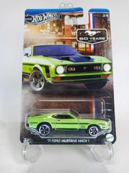 Hot Wheels 71 Ford Mustang Mach 1 - Ford Mustang 60.Years Silver Series - Diecast Model Araba Oyuncak Araba 3/5